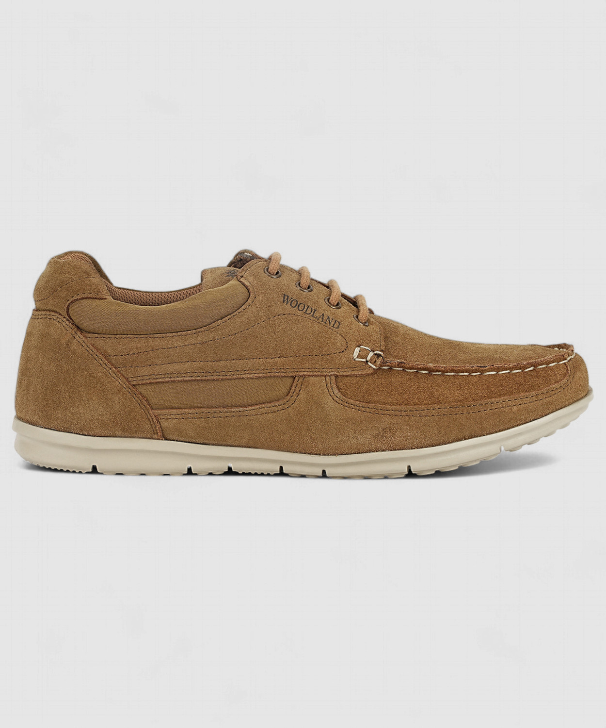 Image of WOODLAND Lace Up Lightweight Breathable Comfortable Daily Use Casuals For Men