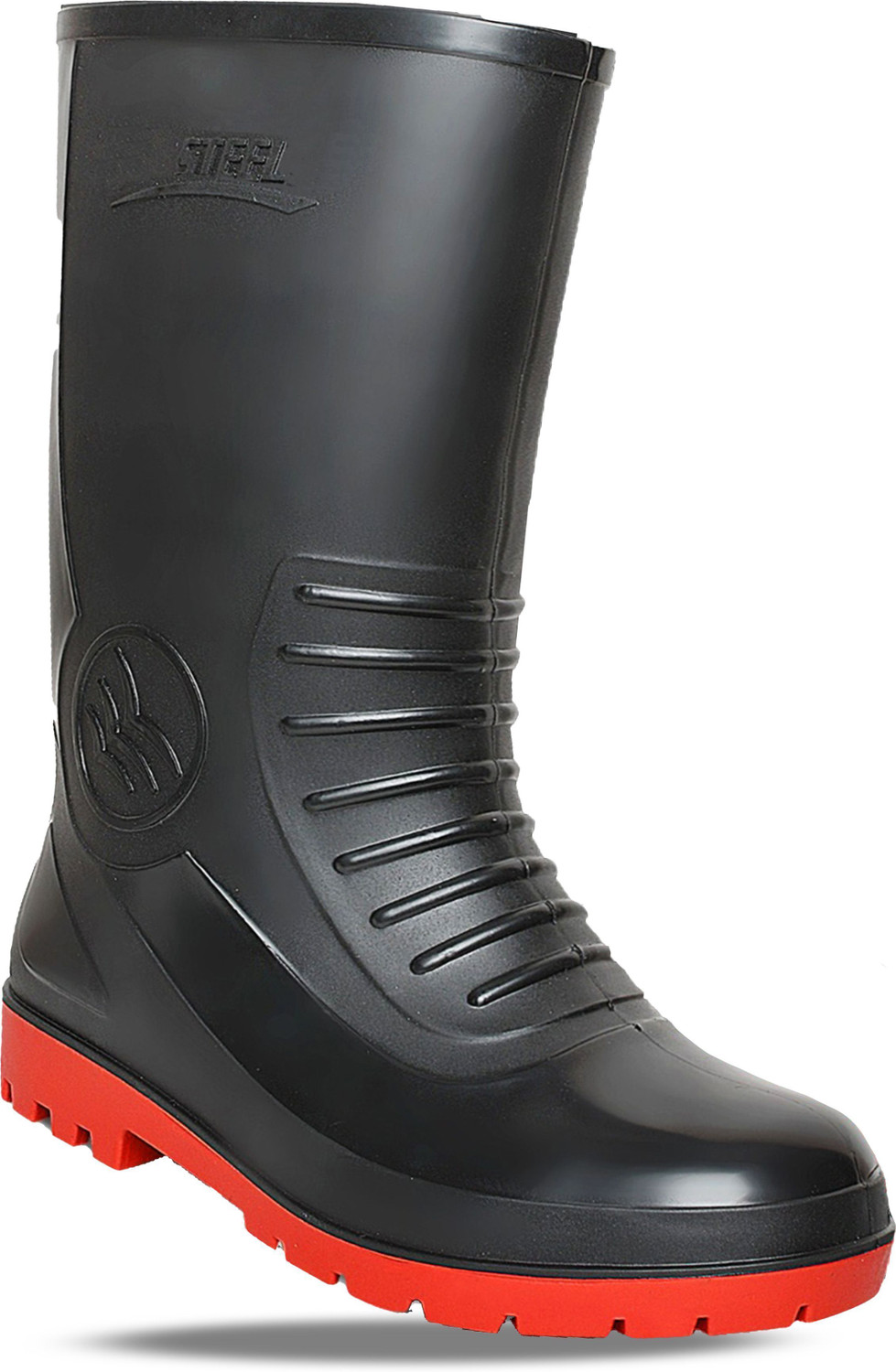 Image of Elecant PVC 10-inch Gumboots|| Oil and Water Resistant For Men