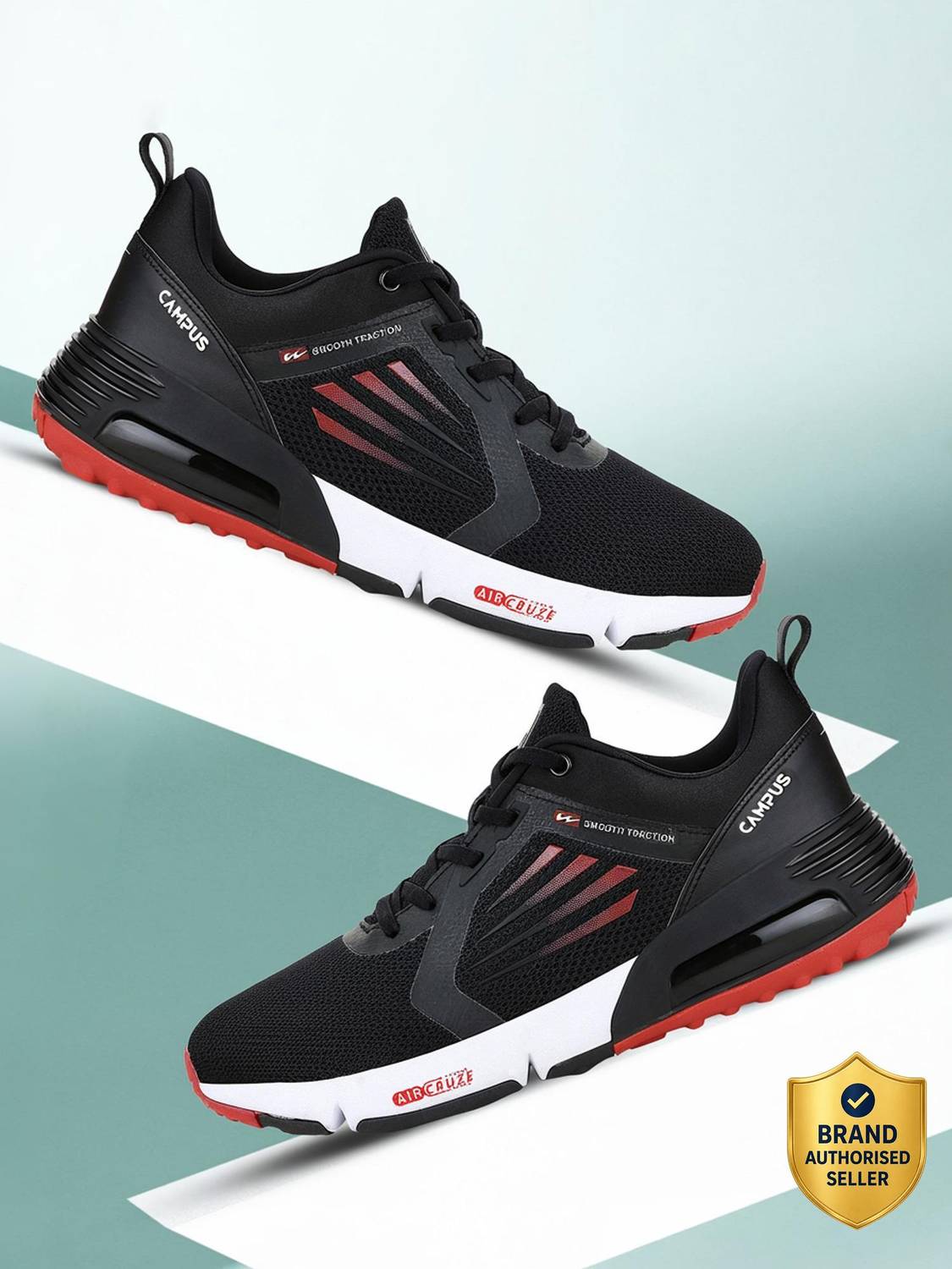 CAMPUS TORMENTOR Walking Shoes For Men Black - Image 1