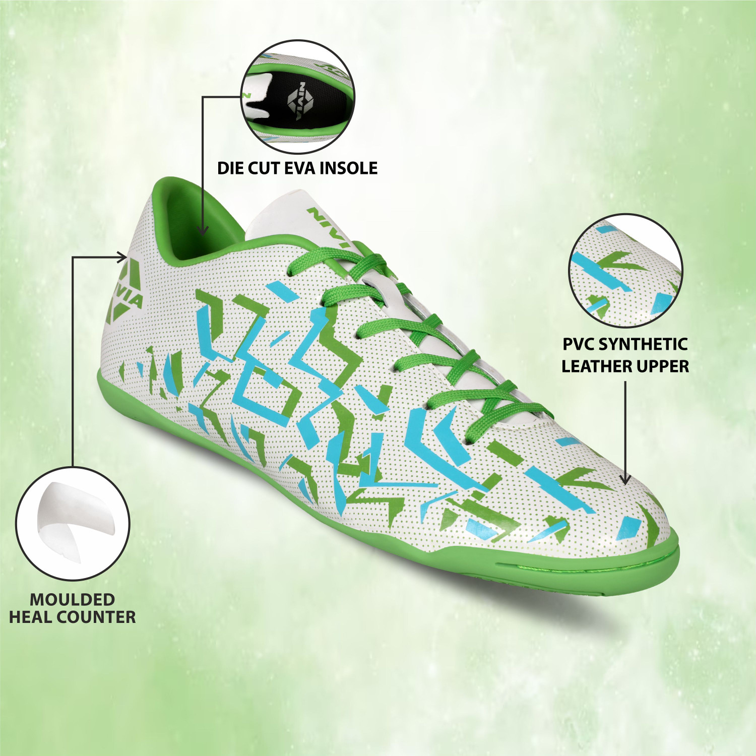 Image of NIVIA ENCOUNTER 10.0 FUTSAL Shoes Sneakers For Men