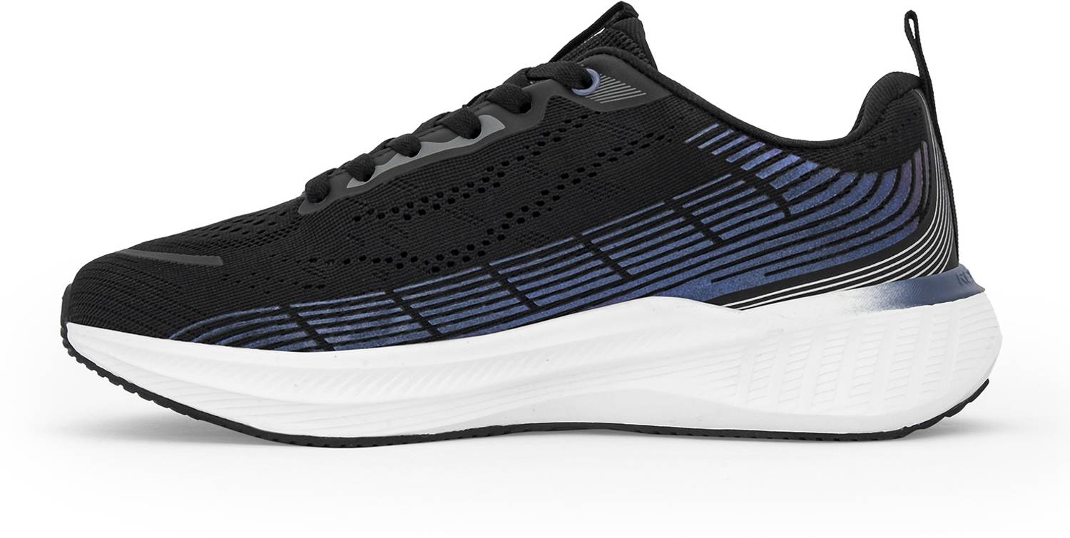 RED TAPE Low Cut Sports Shoes for Men in Black Navy - Image 3