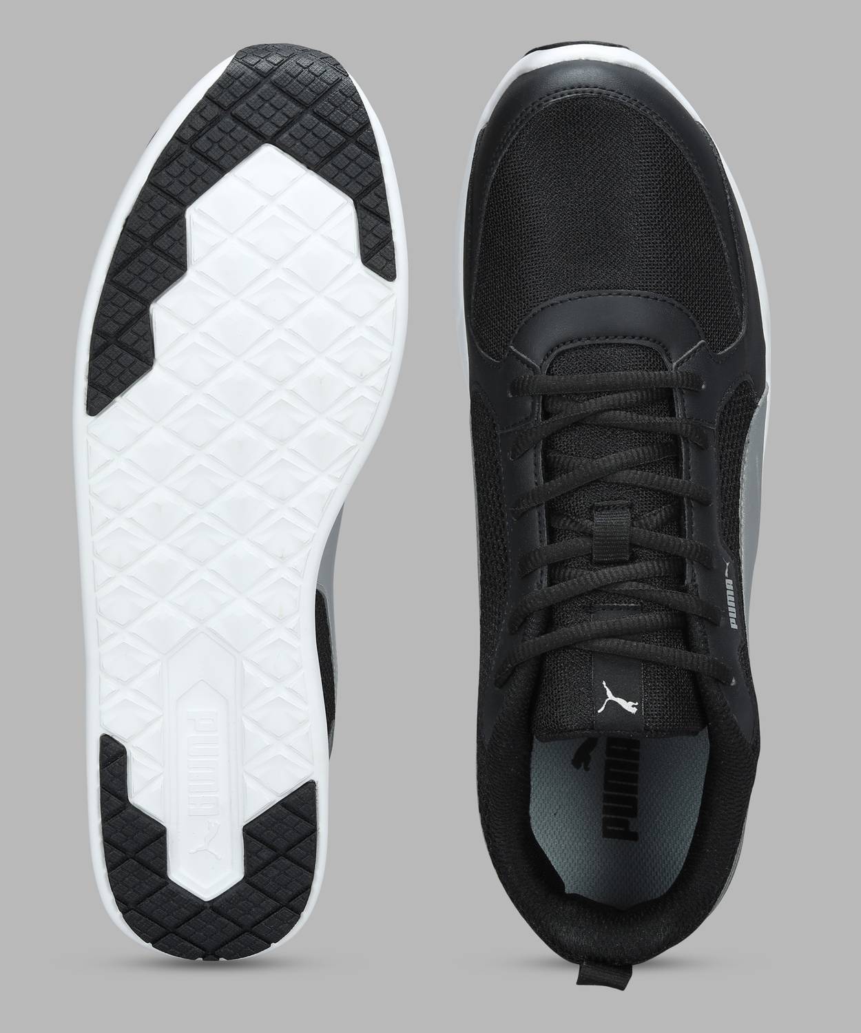 PUMA Princeps Black Walking Shoes For Men - Image 5