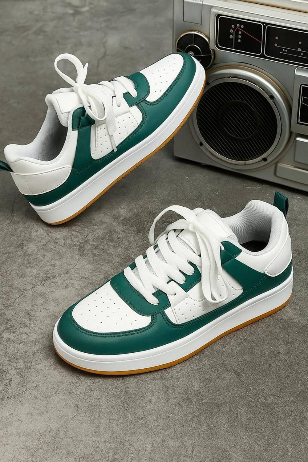 STEPHUB Men White Sneakers - Image 4