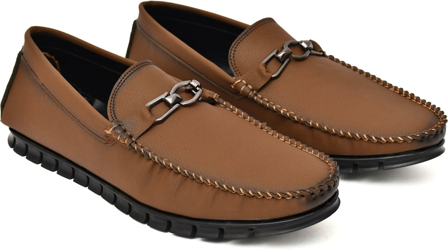 Image of KILLER Men's Nubuck-Touch Slip-On Driving Loafers with AirMix Sole Loafers For Men
