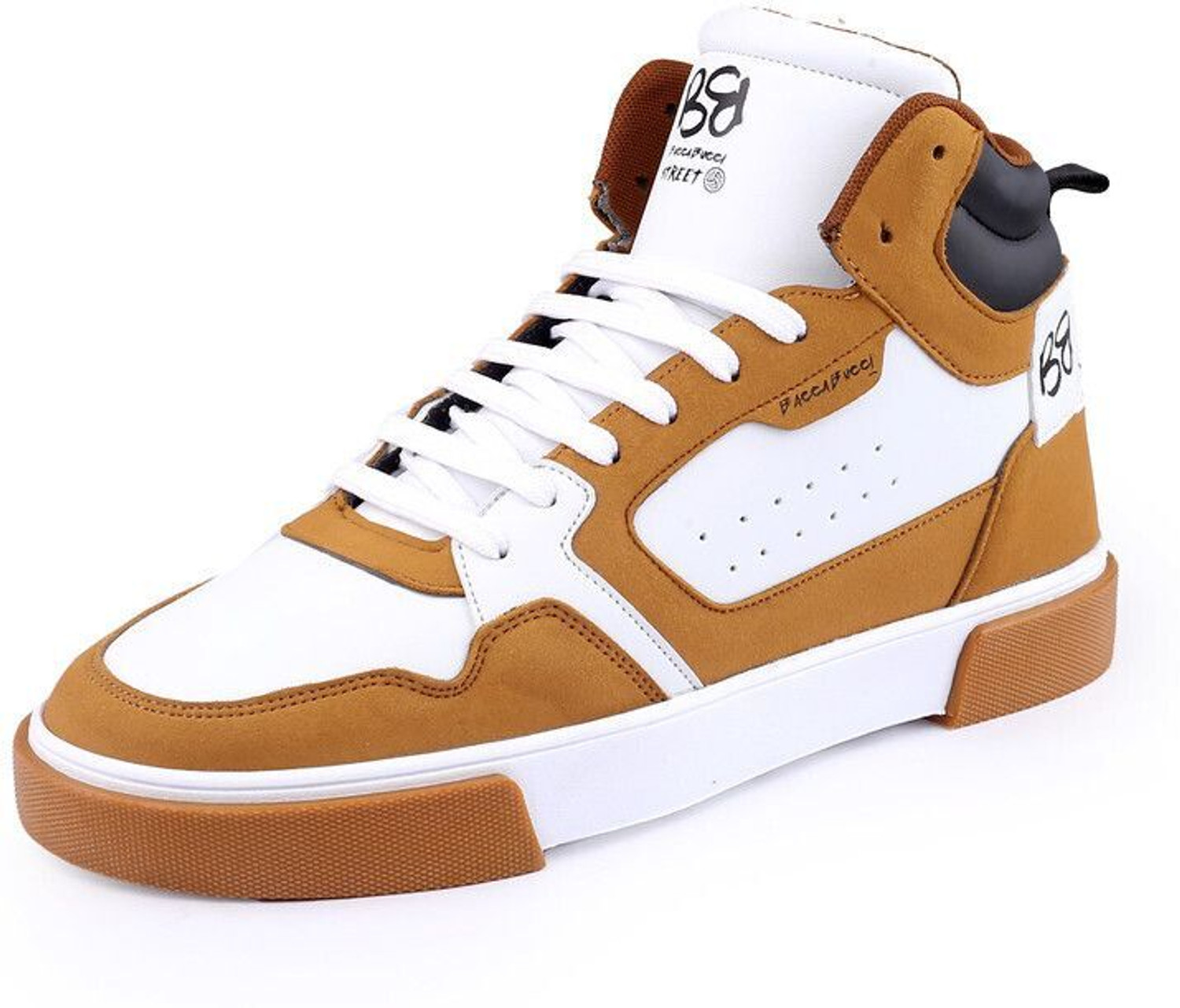 Image of bacca bucci STALK Classic High-Top Sneakers For Men