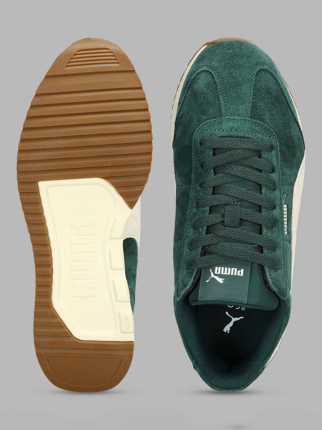 PUMA R78 WIND SD Green Men's Sneakers - Image 4