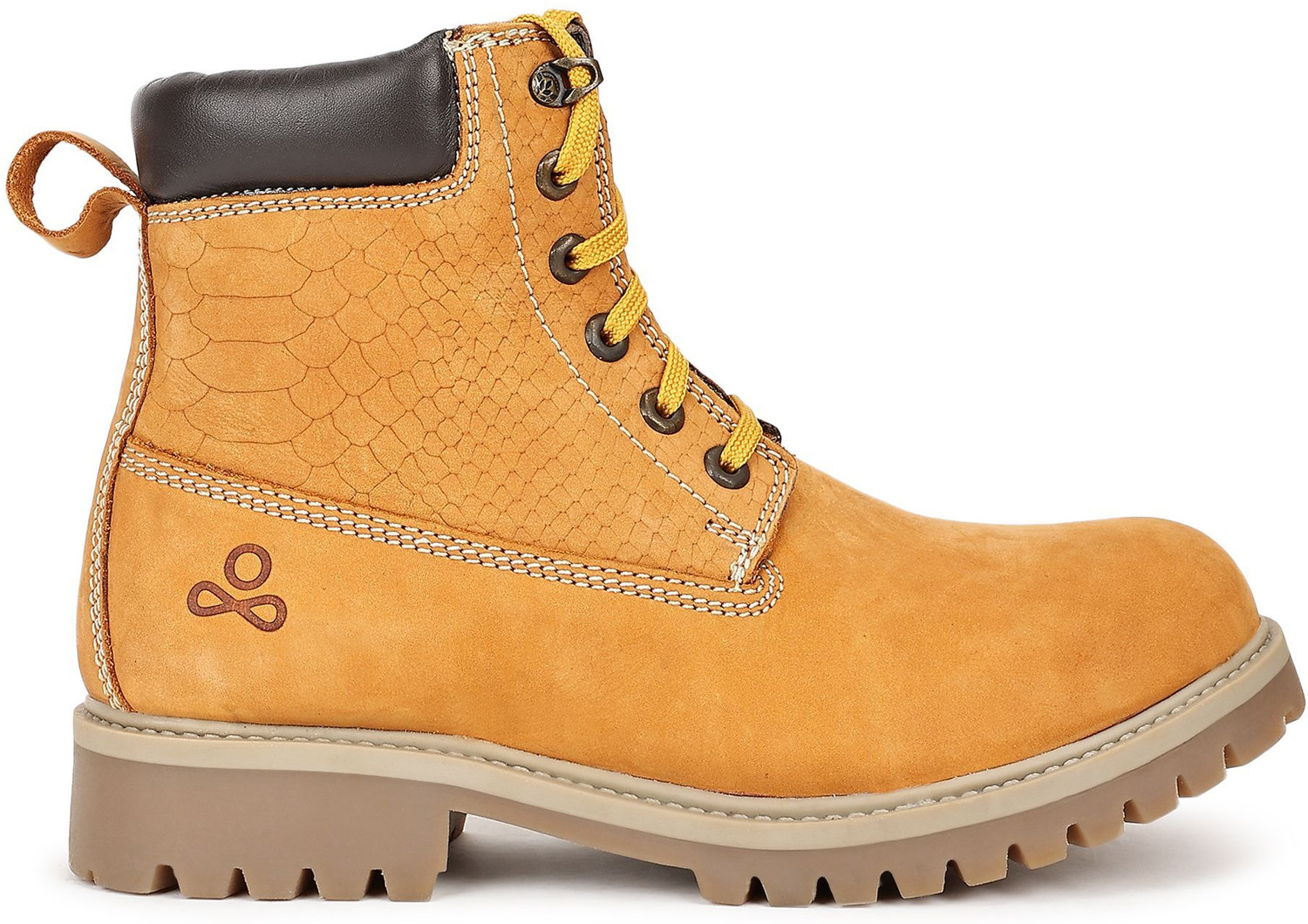Image of WOODLAND Casuals For Men (Yellow, 9)