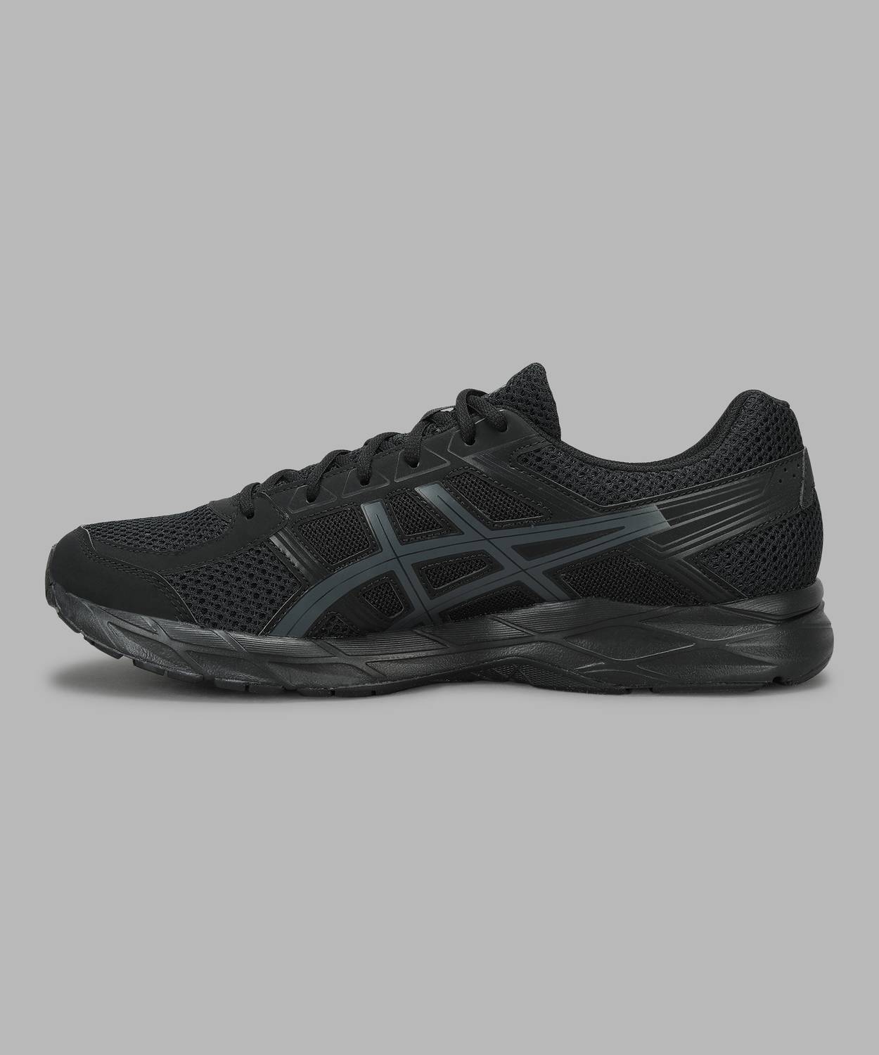 Asics GEL-CONTEND 4B+ Men Black Running Shoes - Image 2