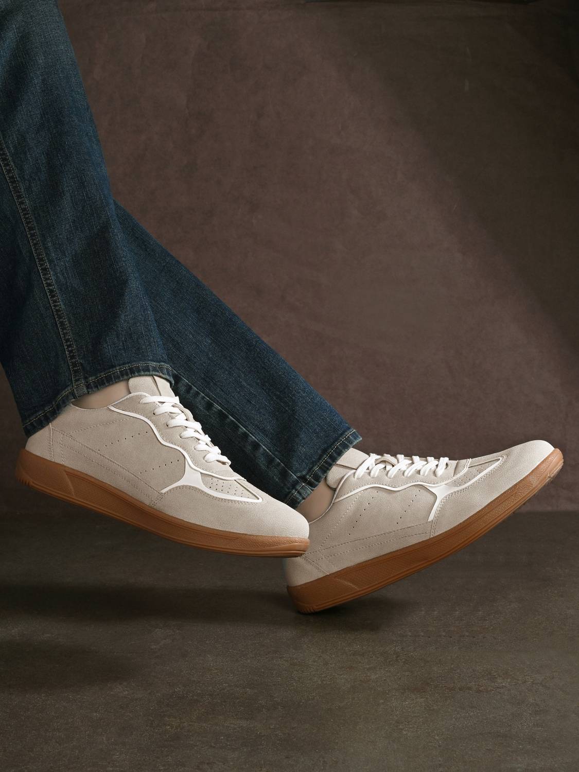 Roadster Sneakers For Men (Beige)