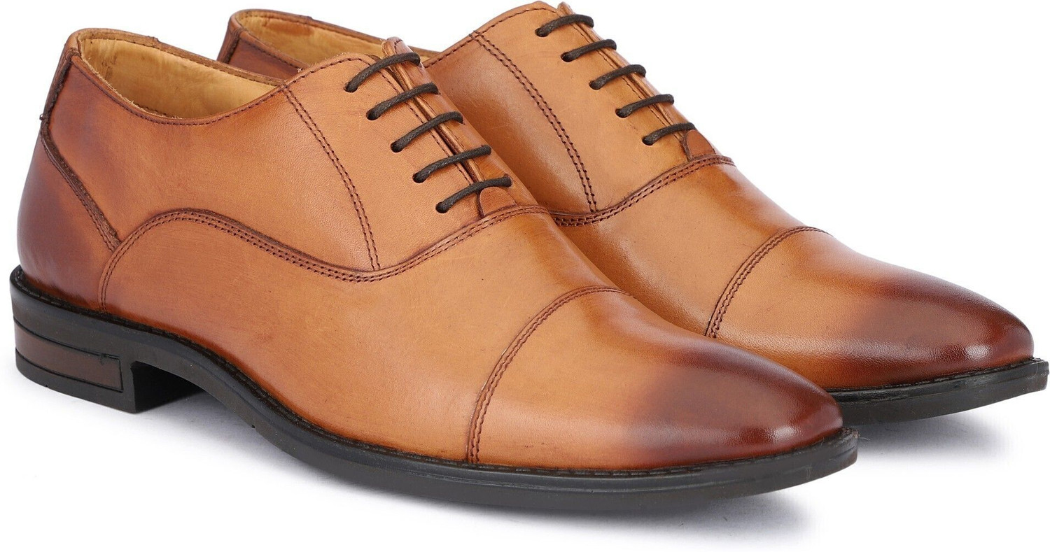 Image of Varito 100 % Genuine Leather Officer Class Formal Derby For Men