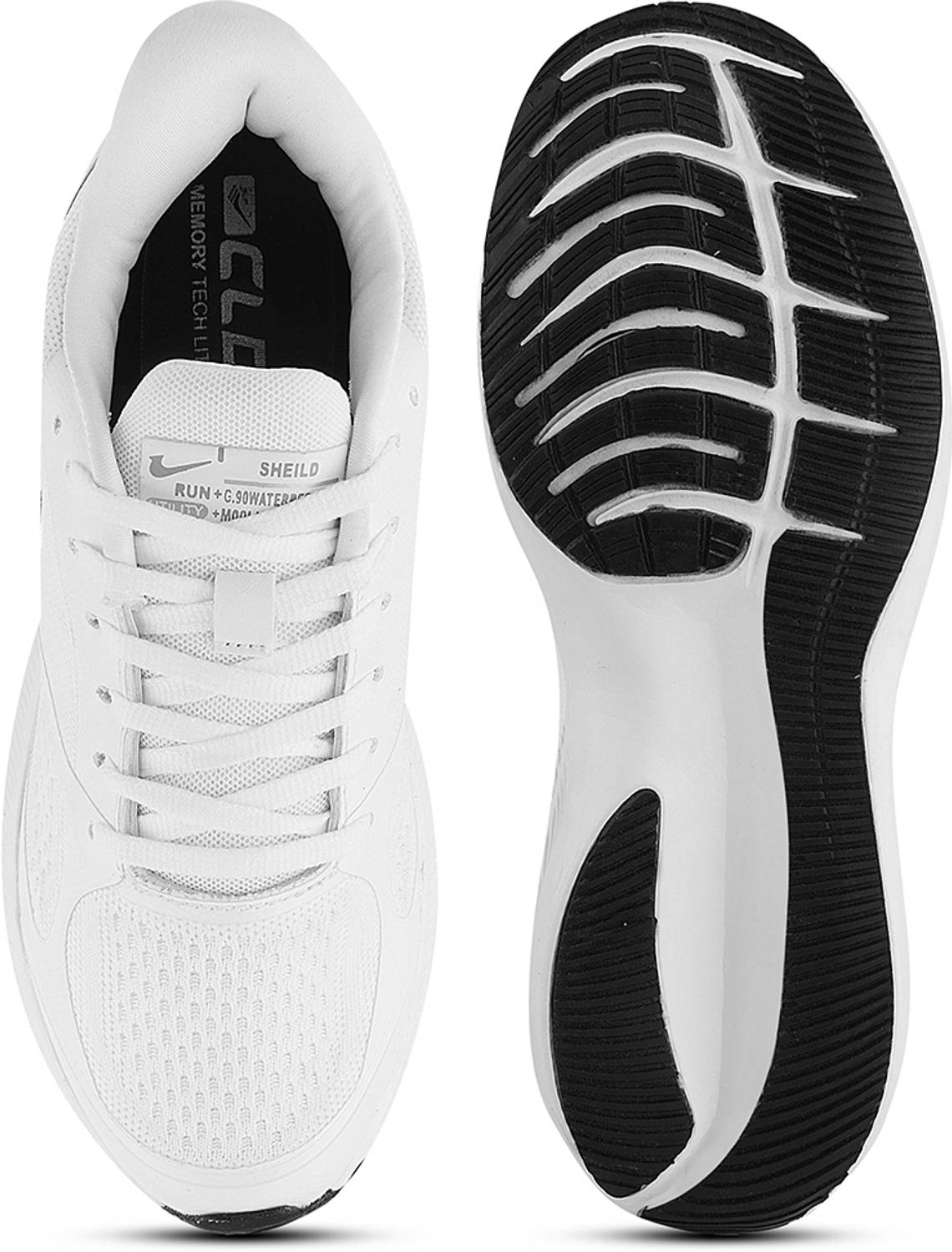CLD PAYTM Running Shoes For Men White - Image 5