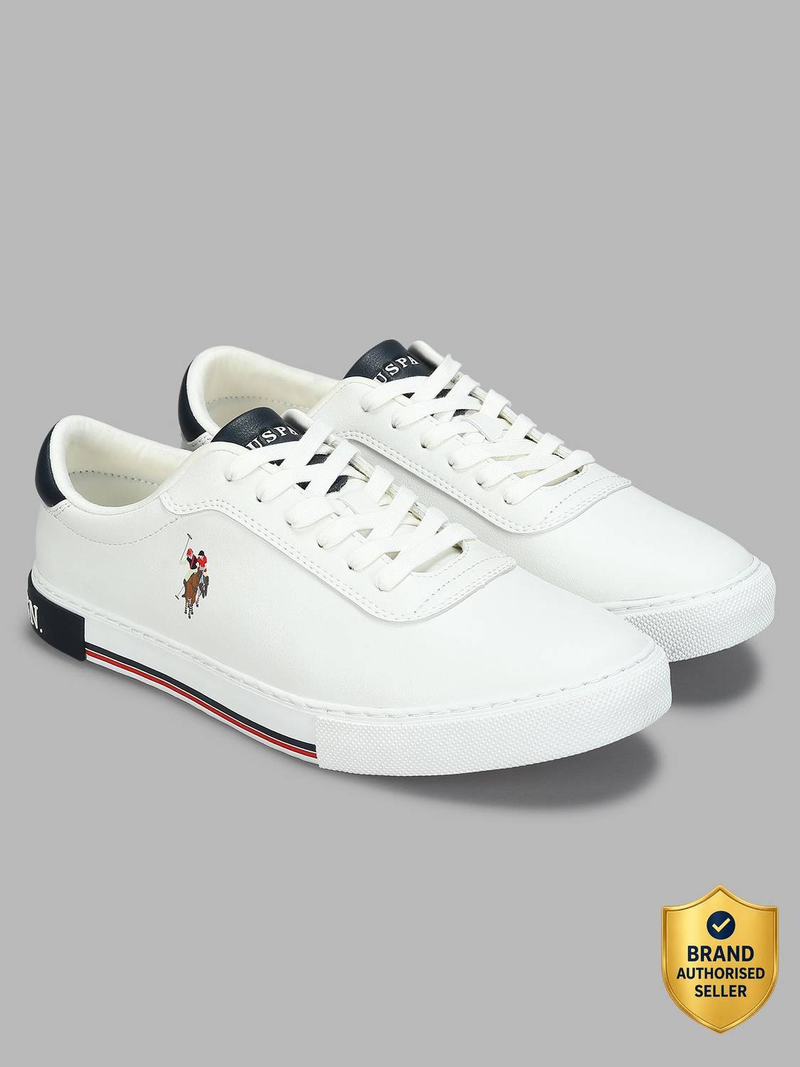 U.S. POLO ASSN. MOORE 5.0 White Men's Sneakers