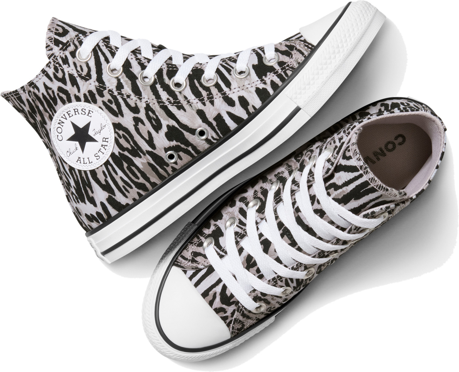Image of Converse Chuck Taylor All Star Leopard High Top Canvas Casuals For Unisex