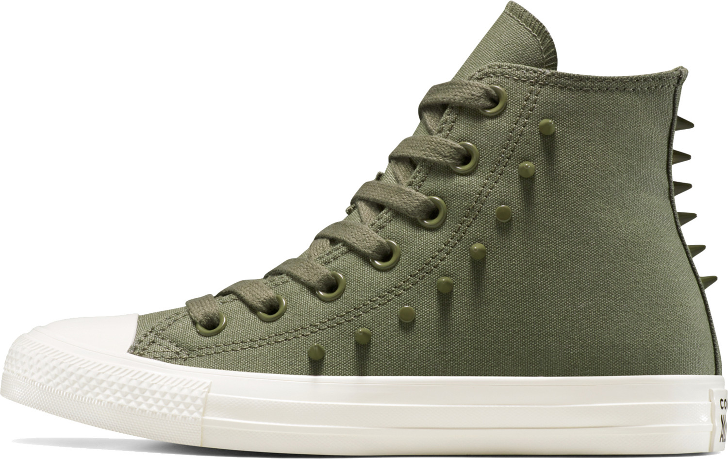 Image of Converse Chuck Taylor All Star Spikes High Top Canvas Sneakers For Men