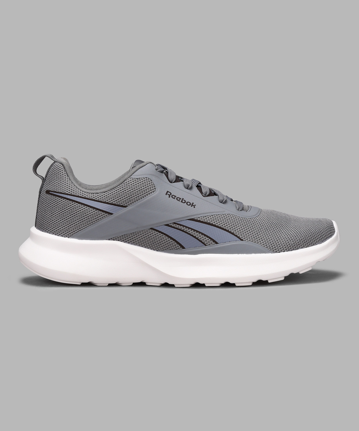 Image of REEBOK Running Shoes For Men (Grey, 8)