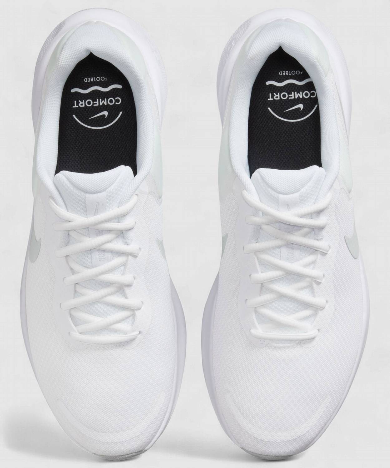 Nike Revolution 7 Men's Running Shoes White - Image 3