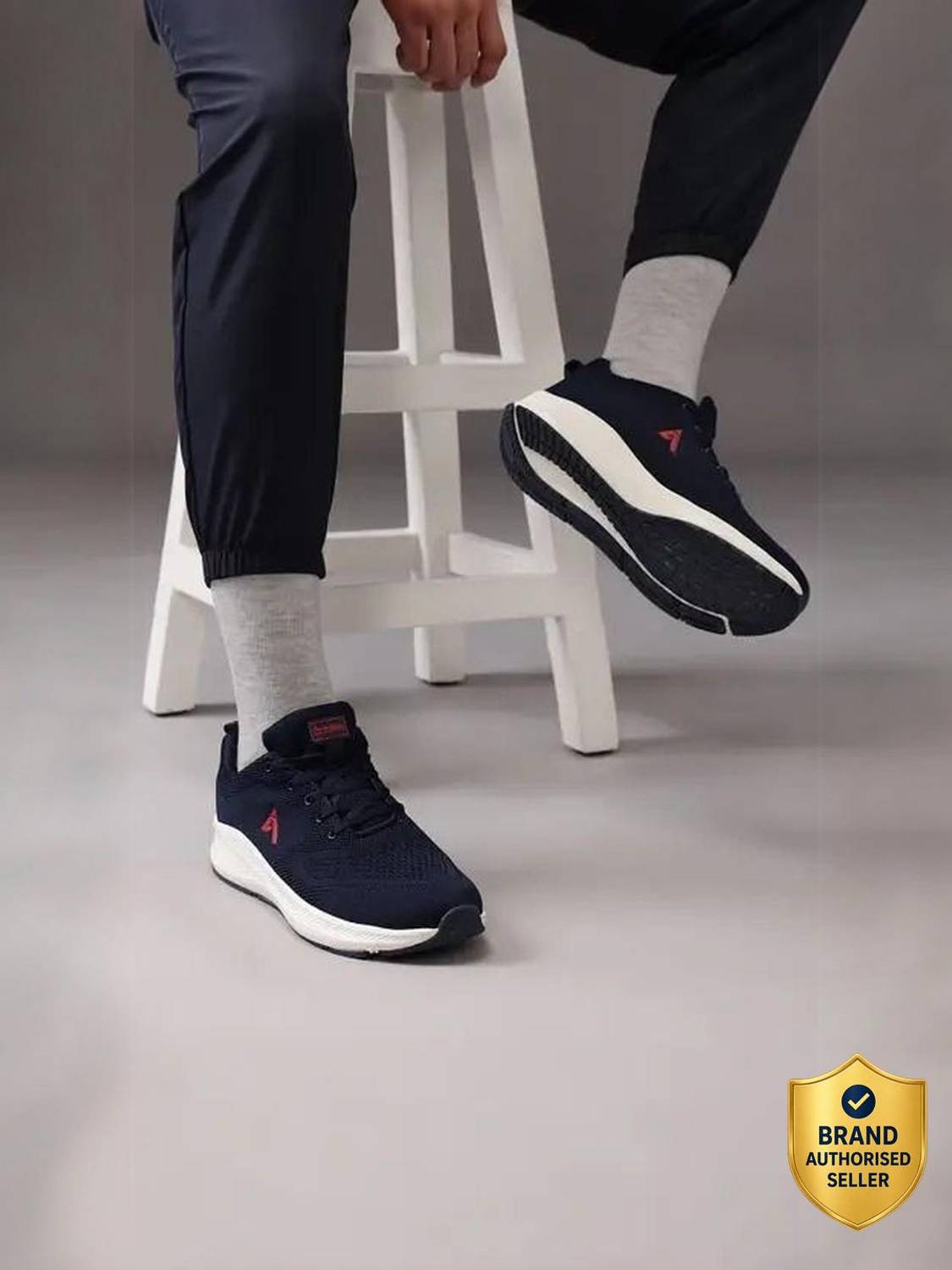 Comfortable Lightweight Breathable Durable Running Lace-Up Running Shoes For Men - Image 1
