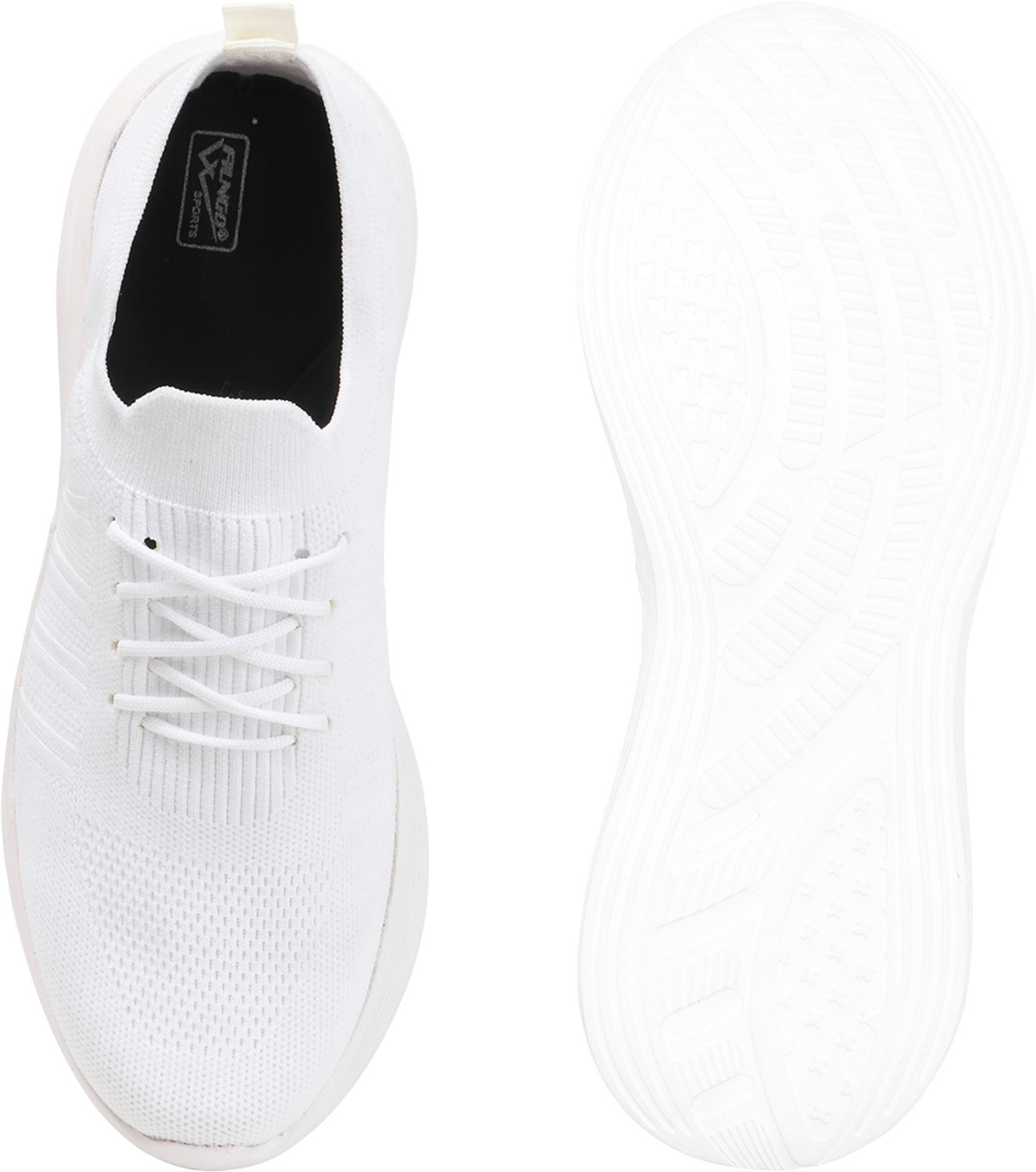 Image of Filngo Filngo Running Casual, sports shoes for men White shoe (Size-9) Sneakers For Men