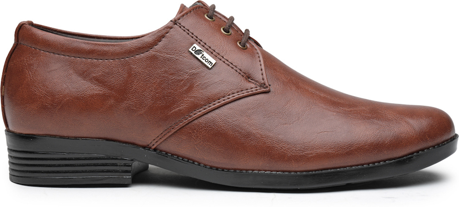 Image of action Dotcom OFFICE-12 Classy Trendy Comfortable lightweight Formal Lace-Up Derby For Men