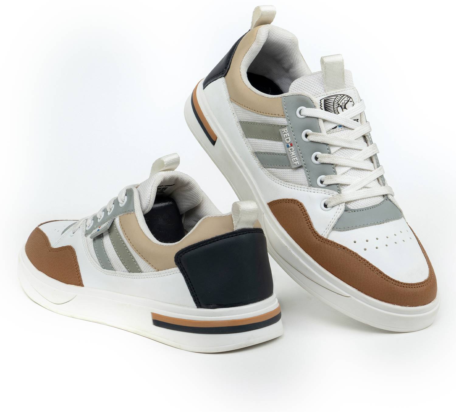 RED CHIEF LuxeCore Red Casual Shoes - Image 3