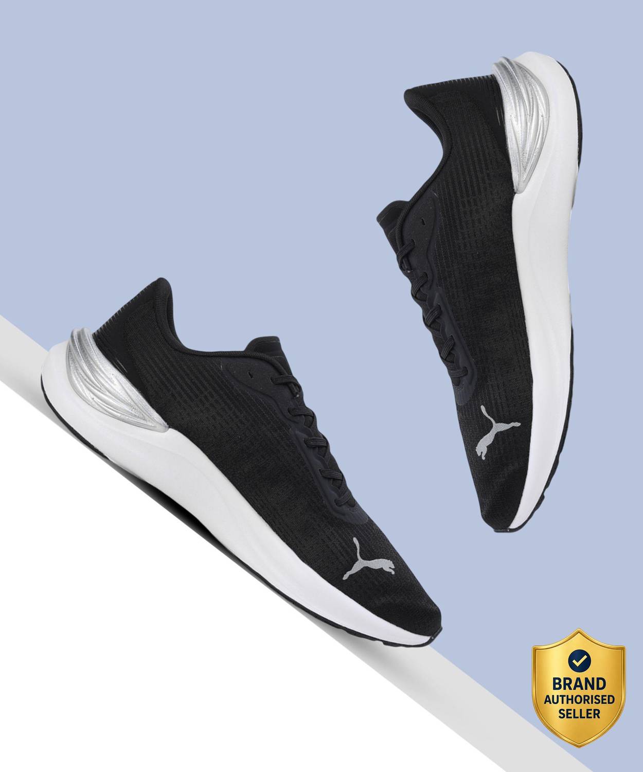 PUMA Electrify NITRO 3 Men's Black Running Shoes - Image 1