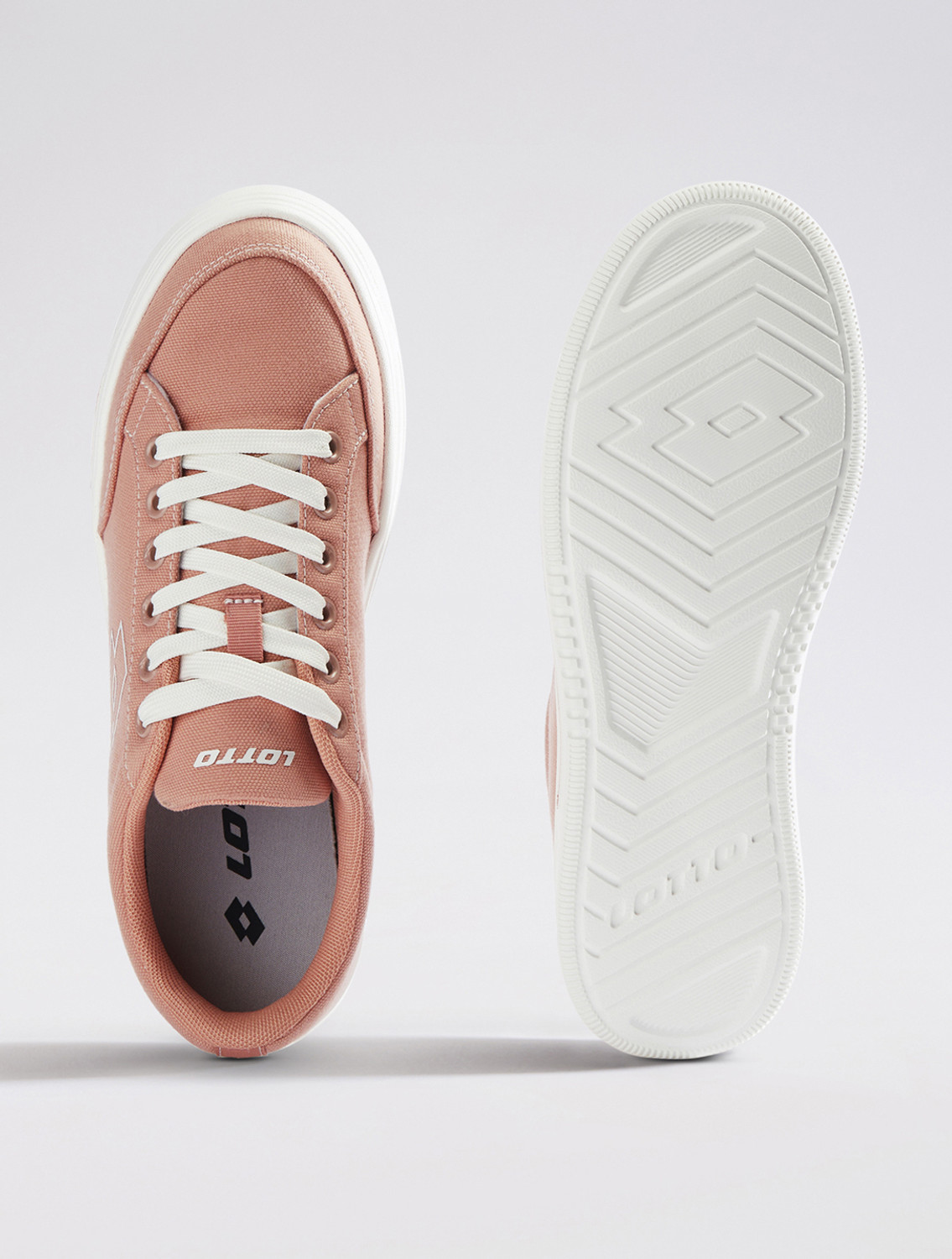 Image of LOTTO Strada Vele Sneakers For Women (Pink, 5)