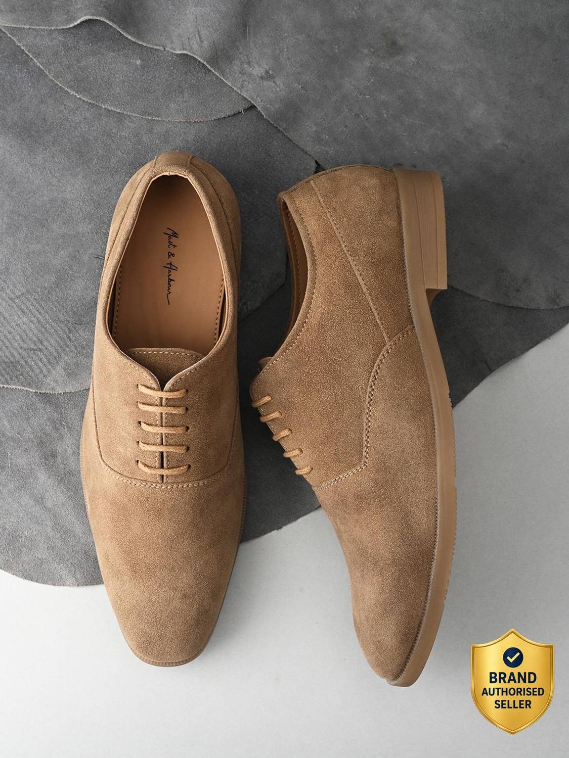 Mast & Harbour Synthetic Leather Casuals For Men - Image 1