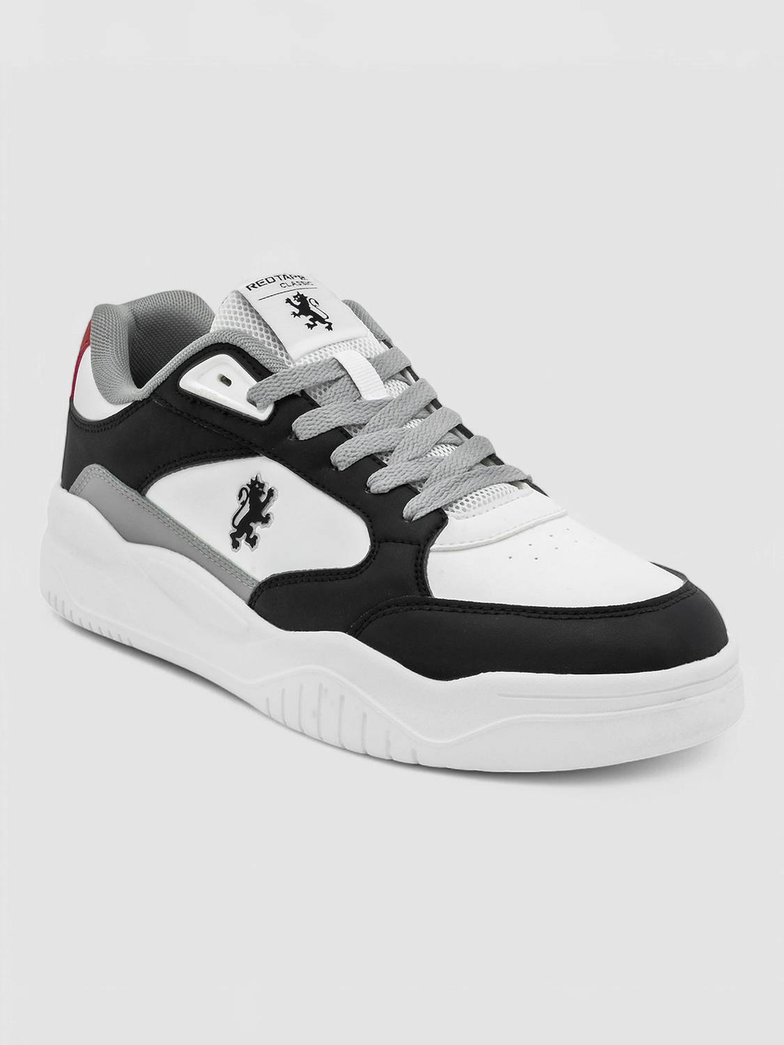 RED TAPE Black and White Men's Shoes - Image 3