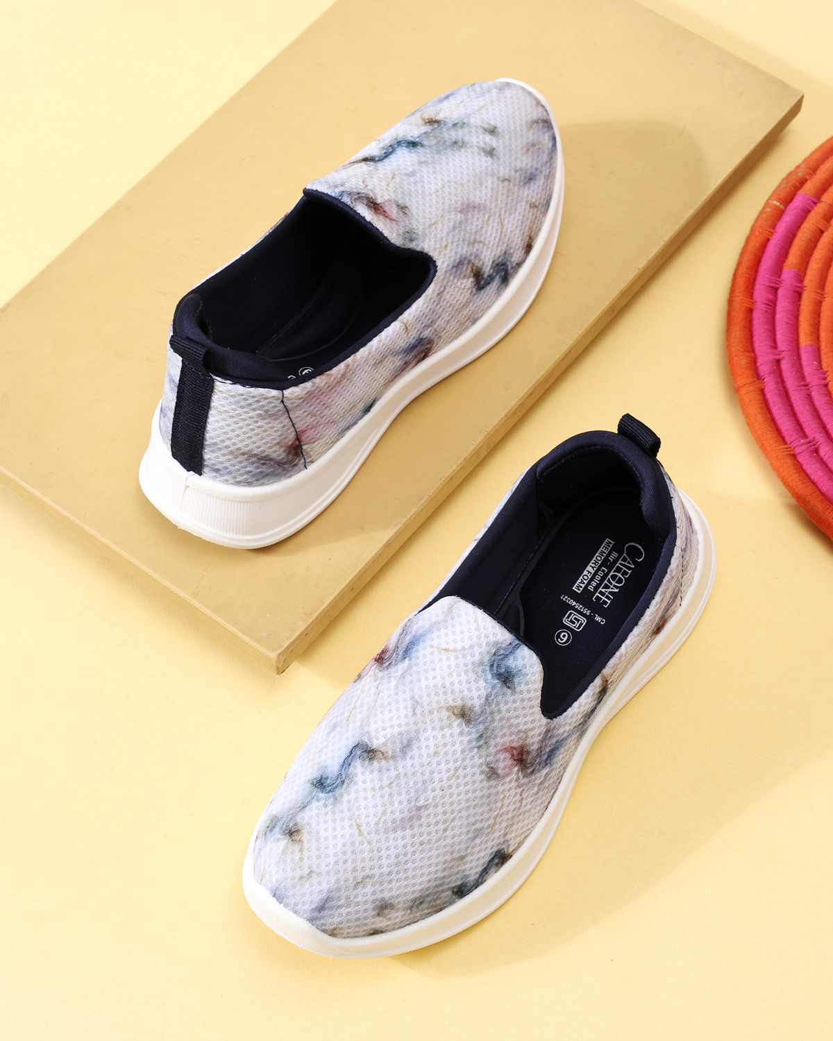 Image of Cafone Footwear Women & Girls Memory Foam, Casual Bellies For All Seasons. Women Bellies