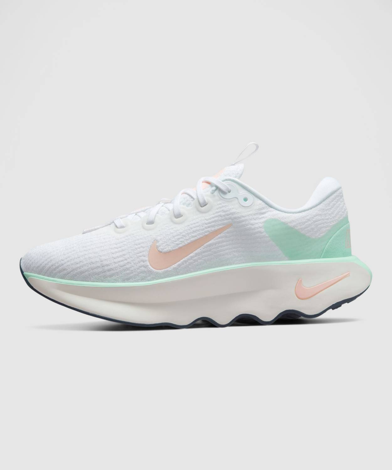NIKE WMNS MOTIVA White Walking Shoes - Image 3