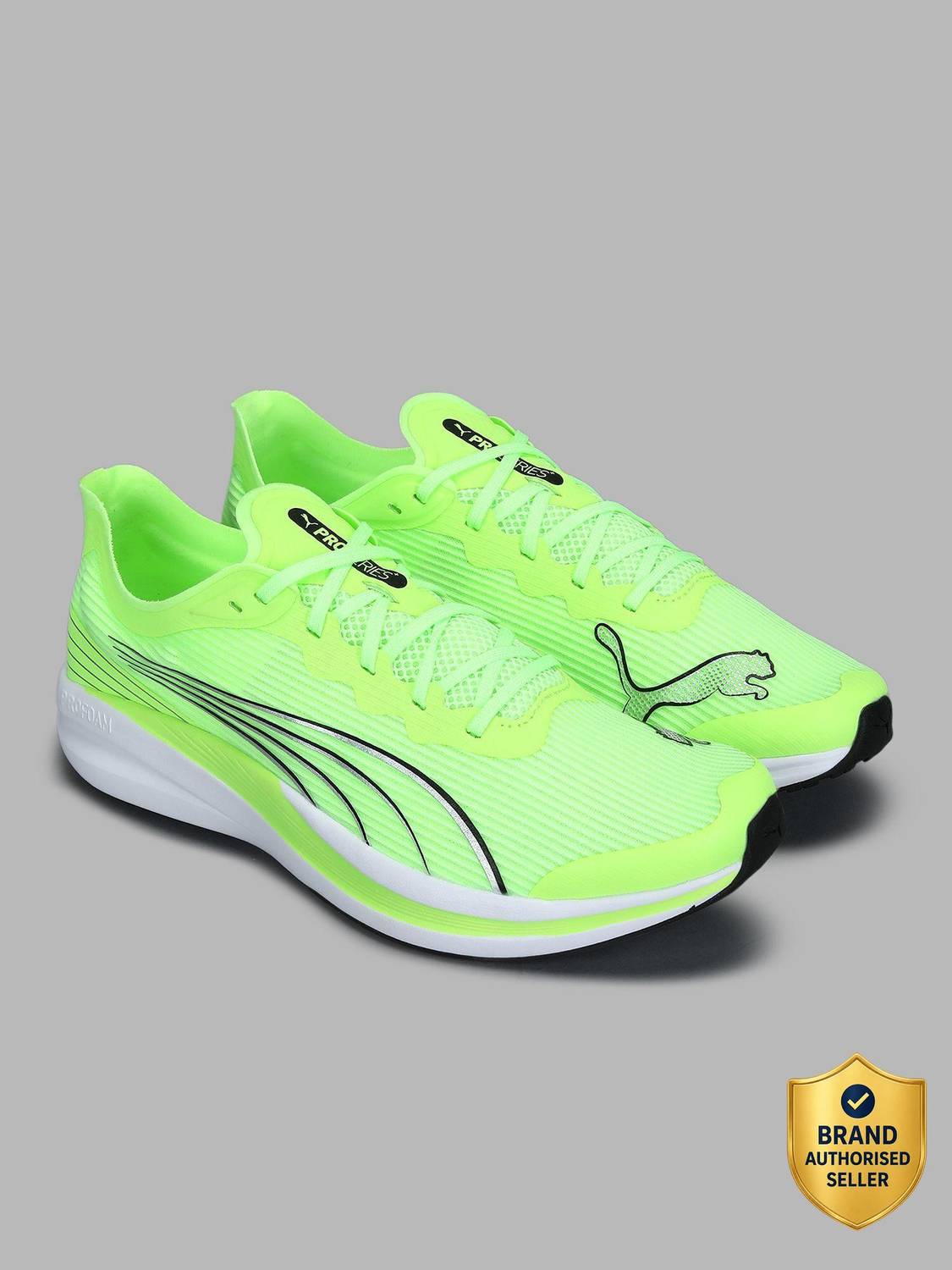 PUMA Redeem Pro Racer Men's Running Shoes Green - Image 1