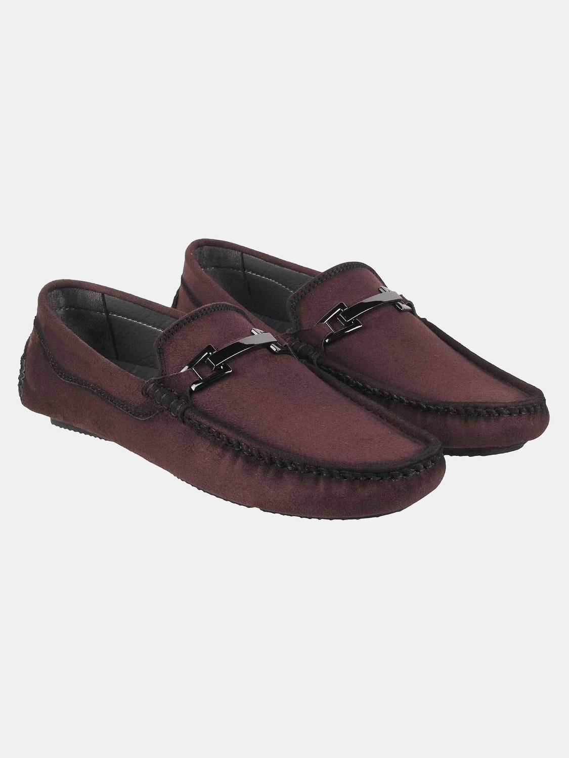 MOCHI Men's Brown Loafers - Image 3