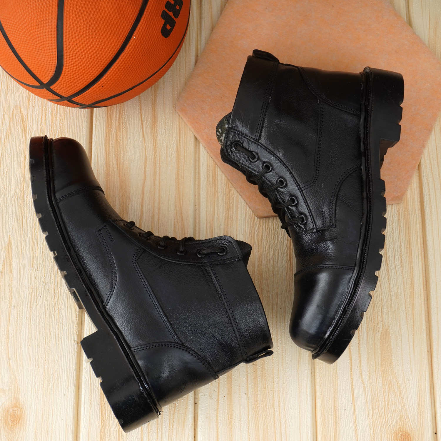 Image of R-ME DMS / Police /NCC /Army Boots /Casual Boots For Men /Hiking and Trekking (Black) Boots For Men