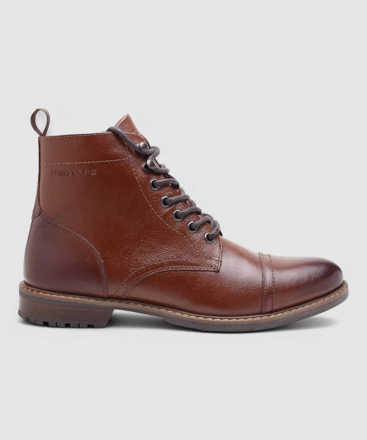 Image of RED TAPE Ankle Length Boots for Men | Soft Cushioned Insole, Slip-Resistance Boots For Men