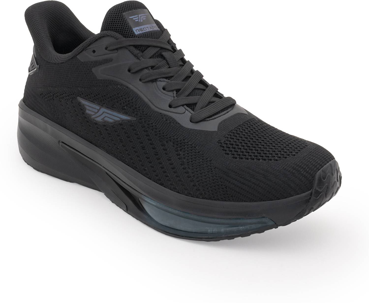 RED TAPE Black Men's Low-Cut Sports Shoes - Image 1