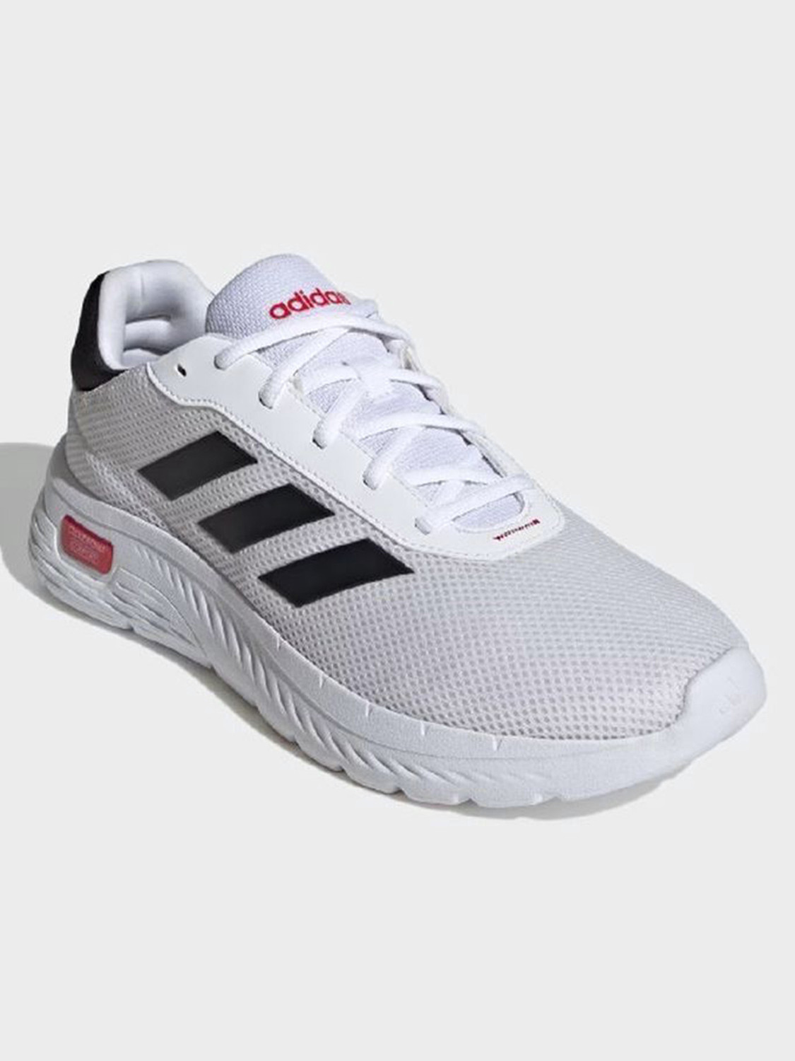 Image of ADIDAS Men's Clous Foam Comfy White Sneakers For Men