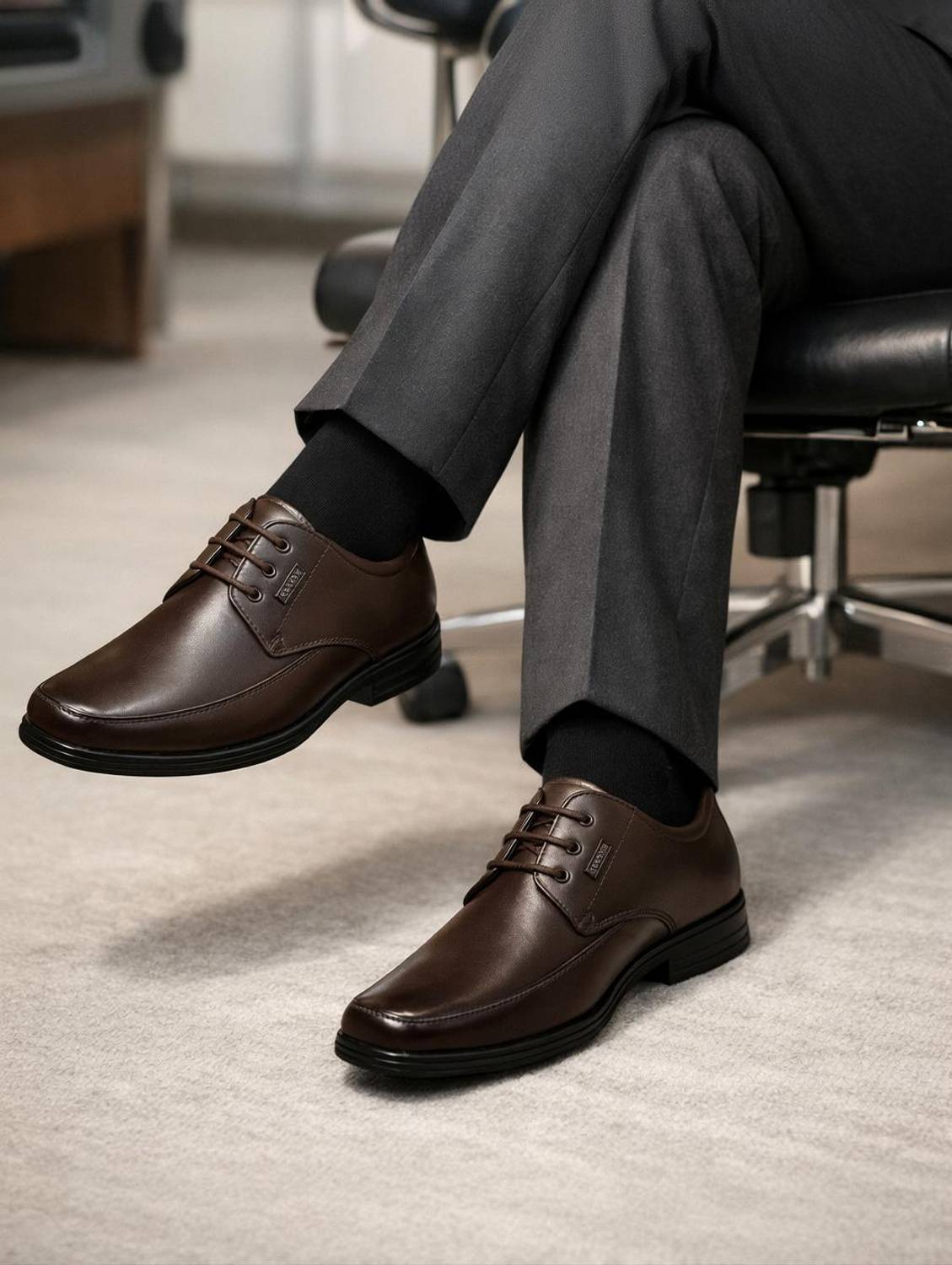 Averatto Formal Leather Shoes |Professional Office Shoes Lace Up For Men Party Wear For Men