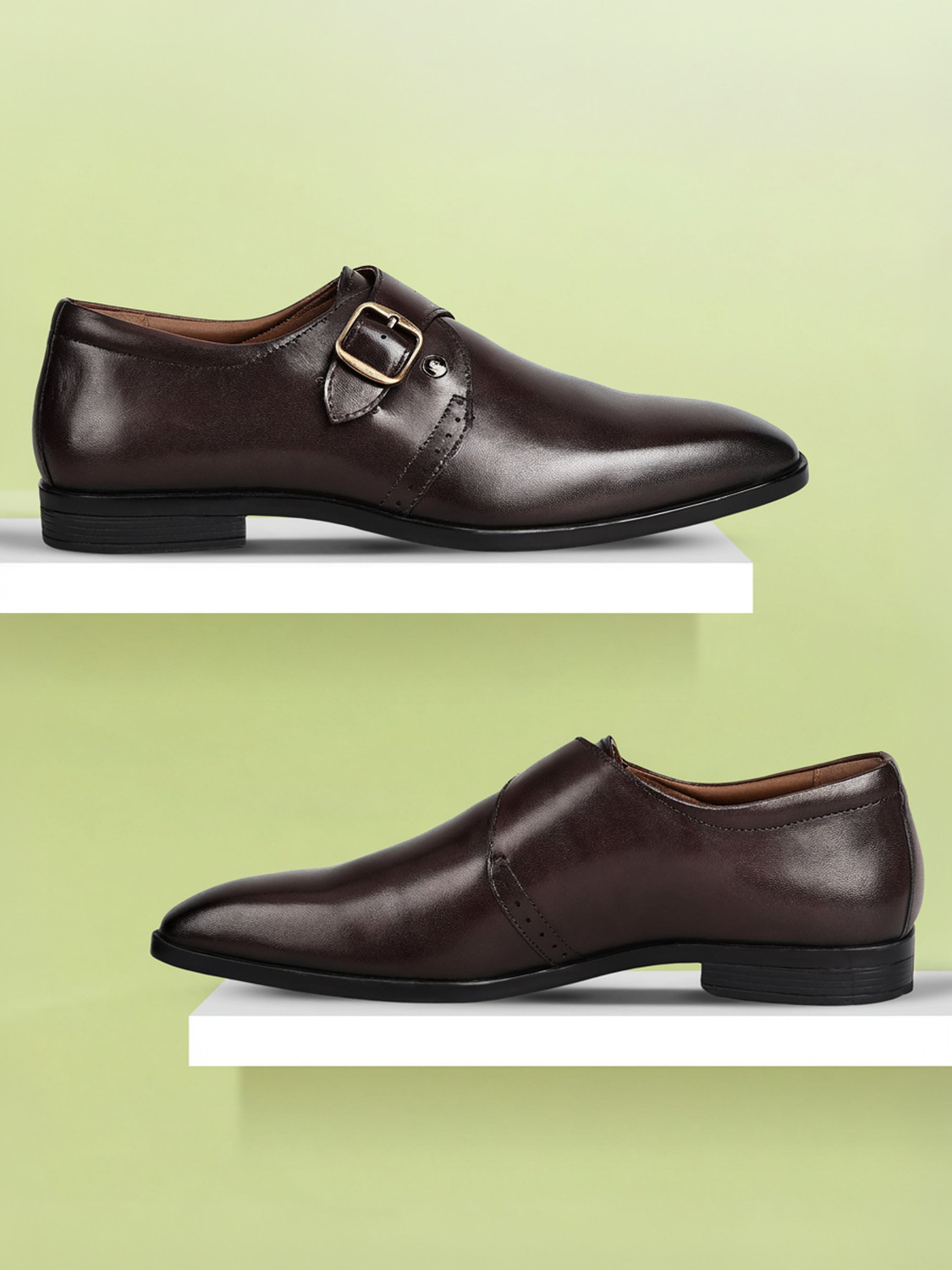 Image of LOUIS PHILIPPE Monk Strap For Men