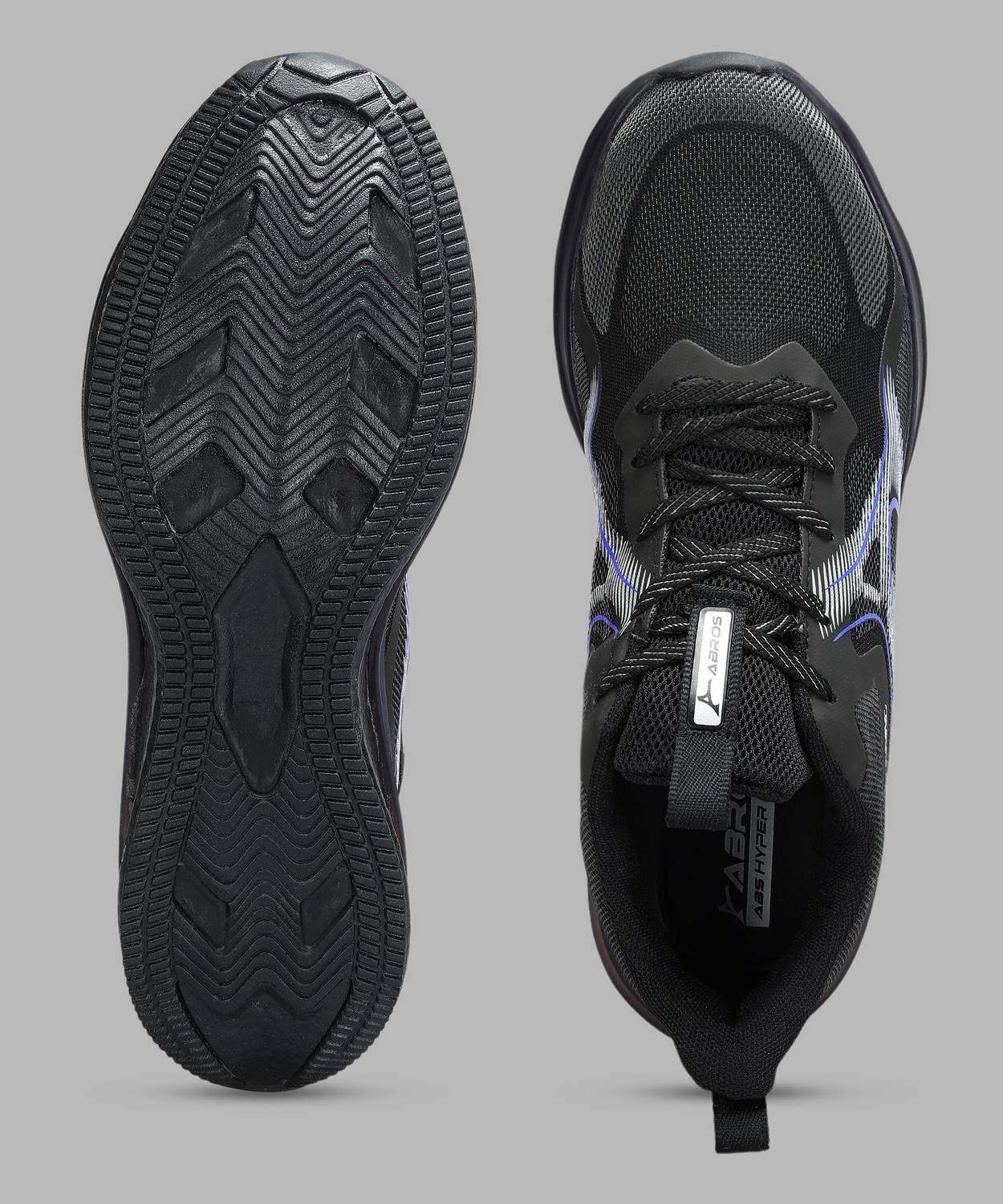 Abros VERTEX-PRO Men's Black Running Shoes - Image 5