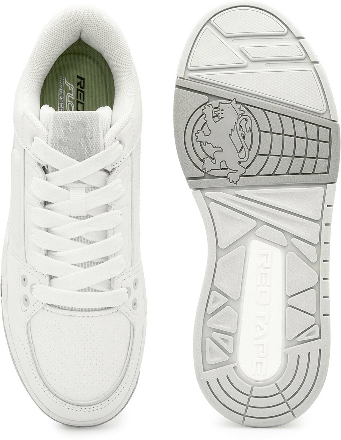 RED TAPE Men's Red Lifestyle Sneakers - Image 5