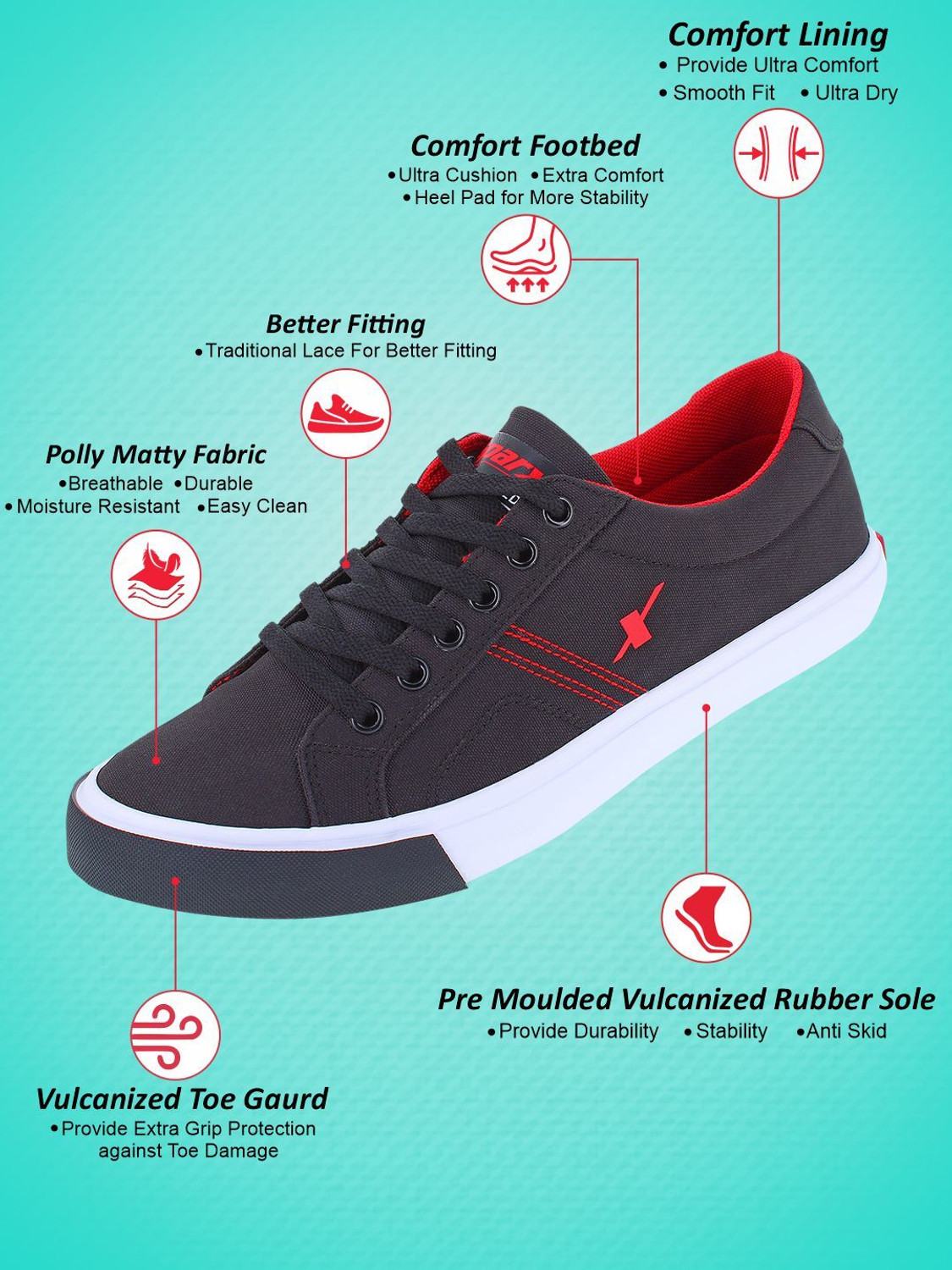 Image of Sparx Sneakers For Men