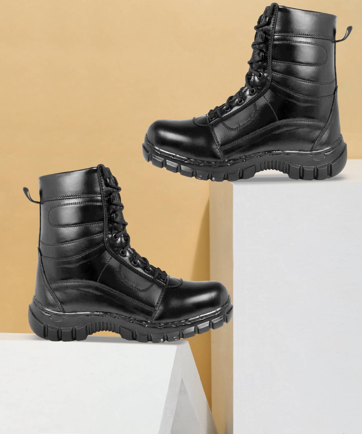 FOOTWEAR WITH OUTER SOLES OF LEATHER