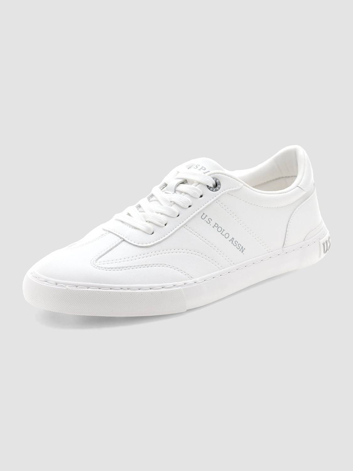 U.S. POLO ASSN. GIAN 3.0 Men's White Sneakers - Image 4