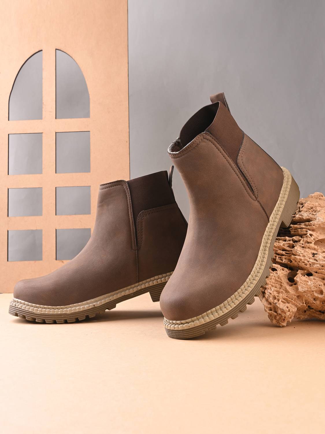 Bucik BCK3076 Lightweight Comfort Extra Soft Summer Trendy Premium Stylish Party Boots For Men