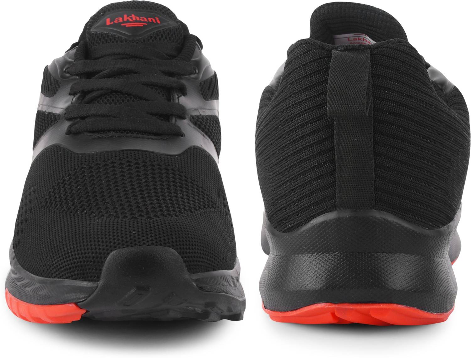 Lakhani Aashirwad Kick-05 Black-Red 9 Men's Casuals - Image 2