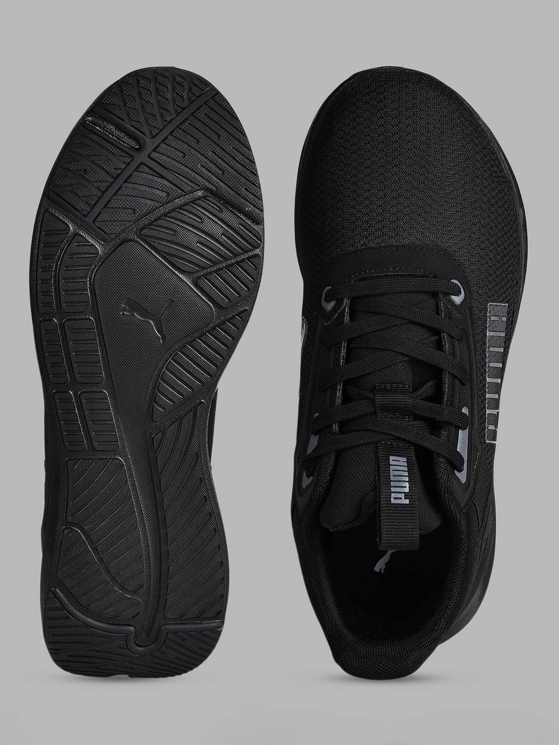 PUMA NetFusion X Black Running Shoes For Men - Image 5