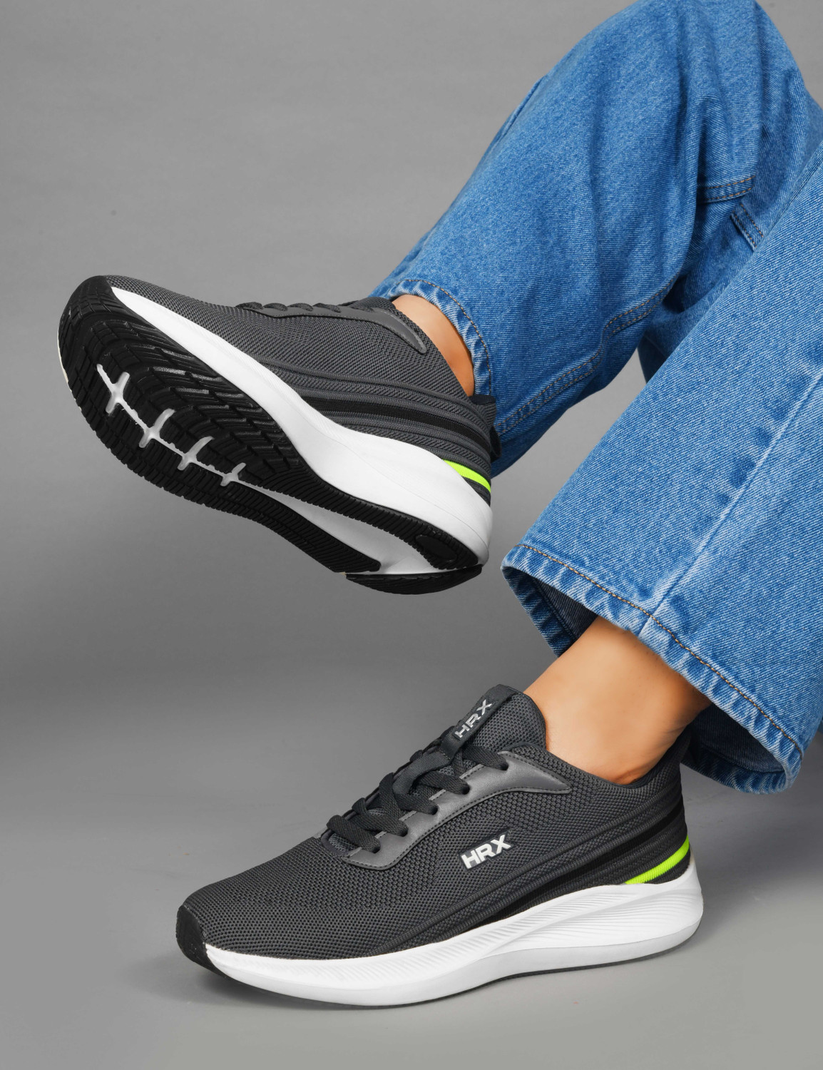 Image of HRX by Hrithik Roshan Lightweight,Comfortable,Trendy,Breathable, Sports Running Shoes For Men