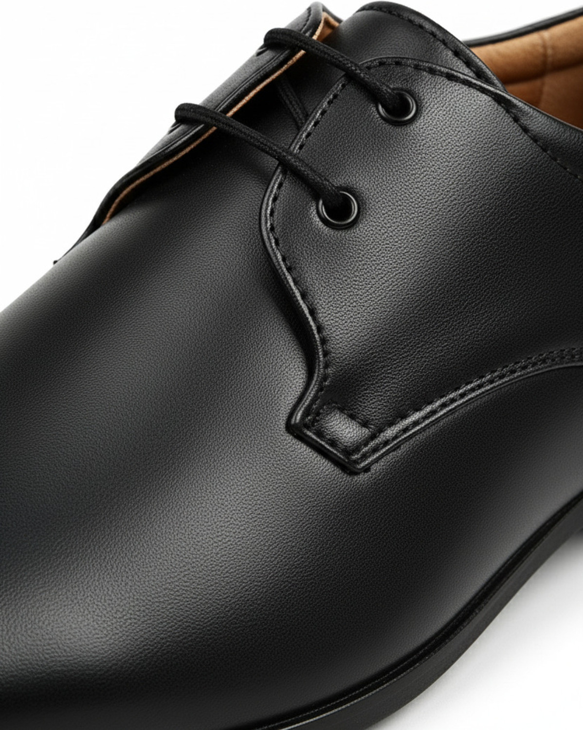 Image of kickonus Men's Formal Dress Shoes Polished Leather Slip-On for Office & Party Derby For Men