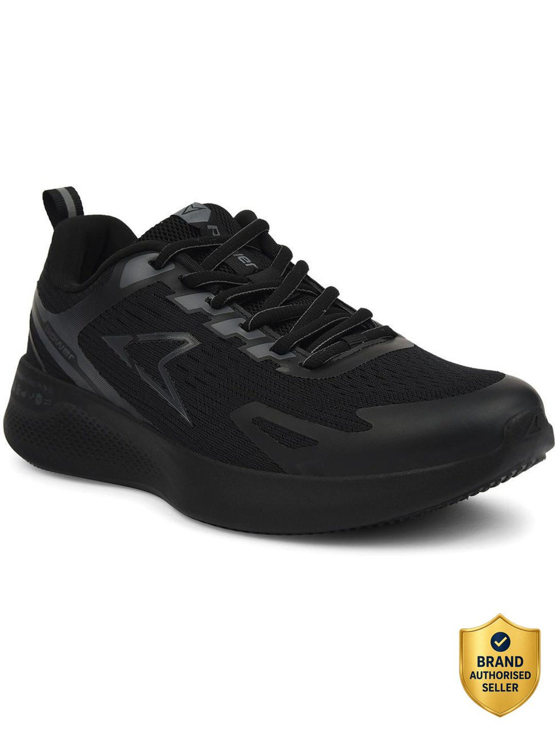 Image of POWER Power Men's Lace-Up Sports Shoes | Lightweight & Durable Trainers Running Shoes For Men