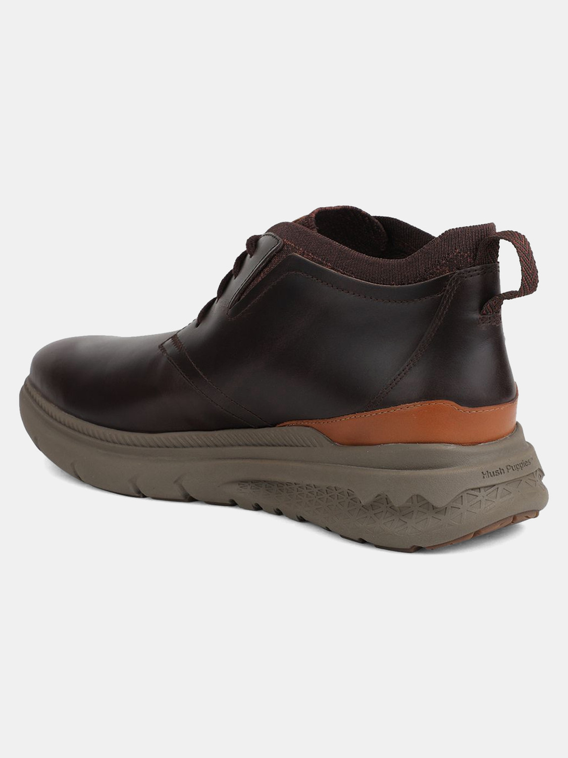Image of HUSH PUPPIES Men Casual Ankle Length Shoes - Brown (9Uk) Slip On For Men